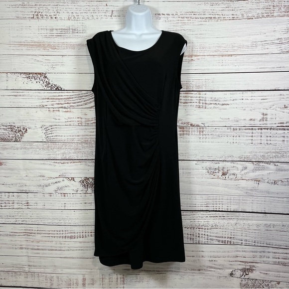 Dress Barn Black Sleeveless Evening Dress - Picture 1 of 10